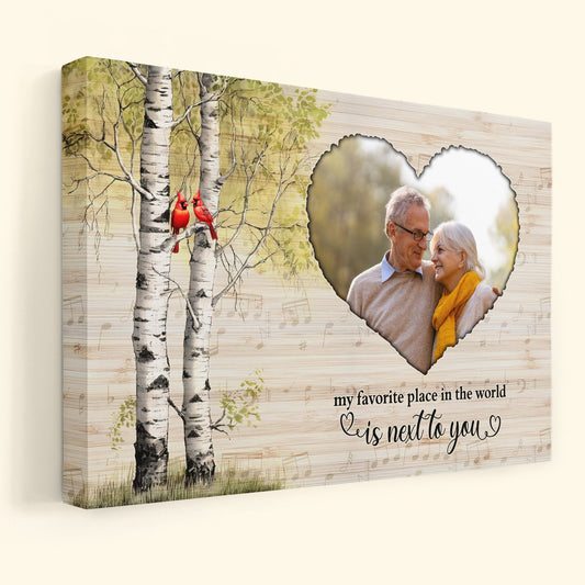 Every Love Story Is Beautiful But Ours Is My Favorite - Personalized Canvas