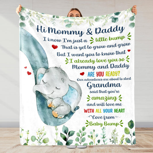 Love From Baby Bump Elephant Design For Expecting Parents