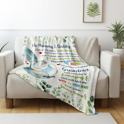 Love From Baby Bump Elephant Design For Expecting Parents