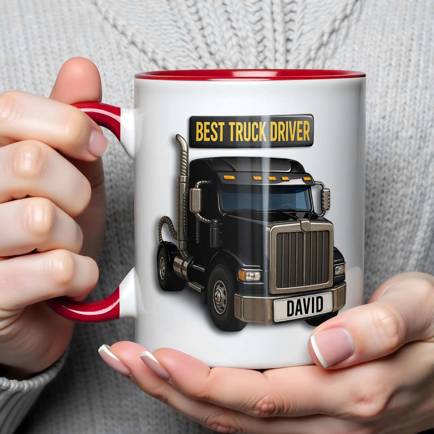 Personalized Custom Best Truck Driver Mug - Gift For A Special Truck Driver