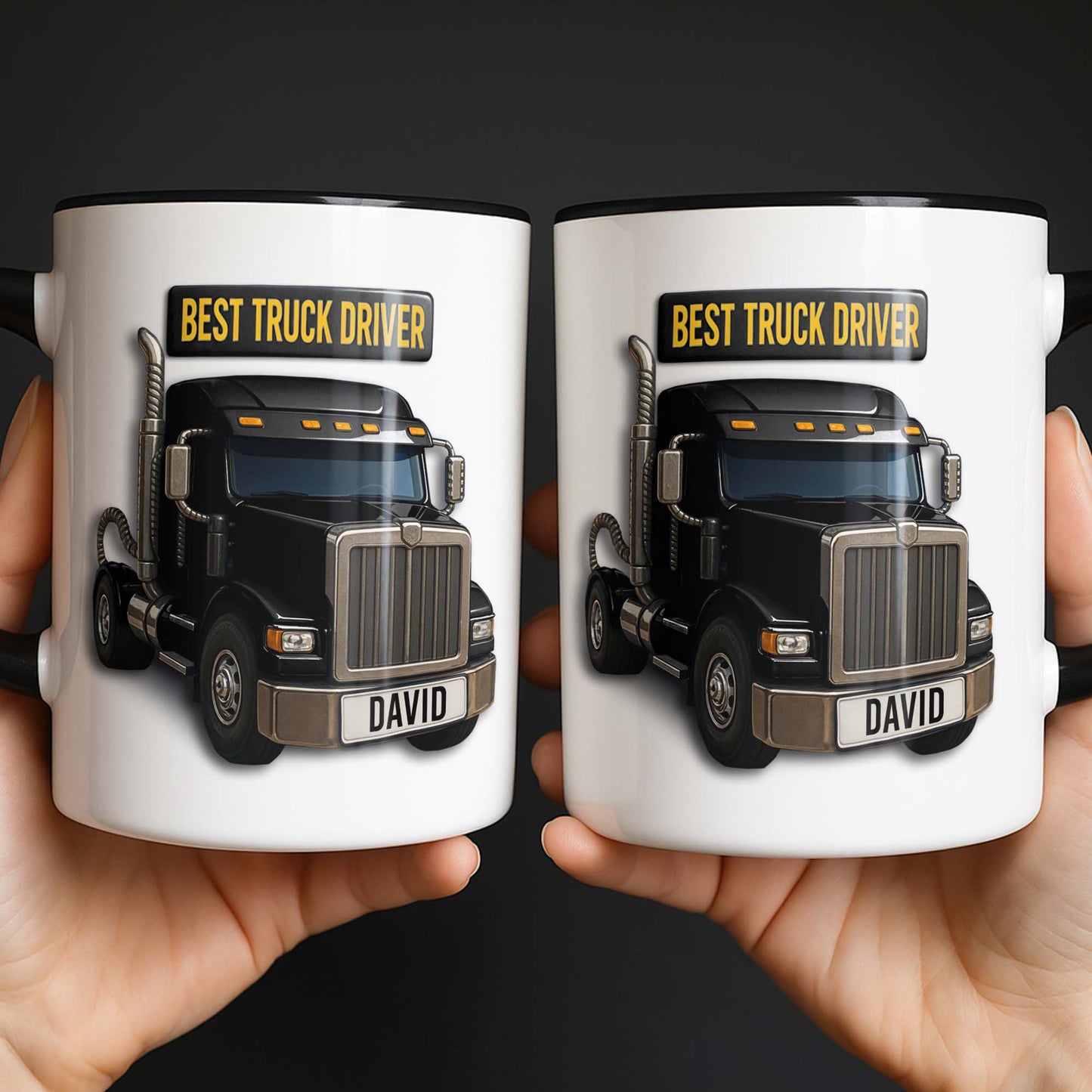 Personalized Custom Best Truck Driver Mug - Gift For A Special Truck Driver