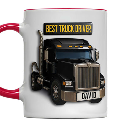 Personalized Custom Best Truck Driver Mug - Gift For A Special Truck Driver