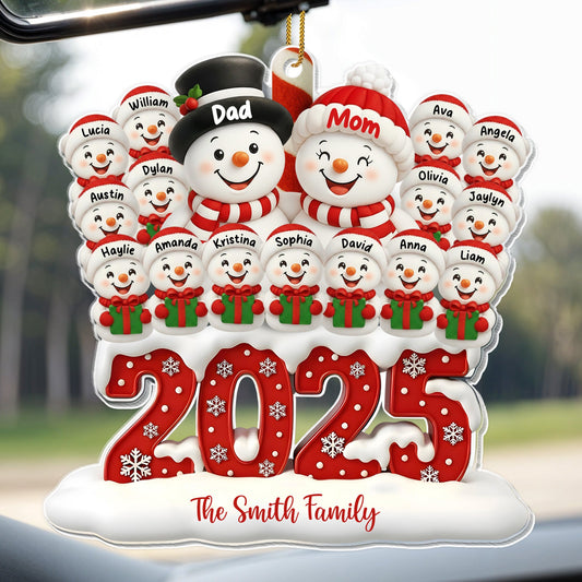 Celebrate Your Family Love With Festive Snowmen