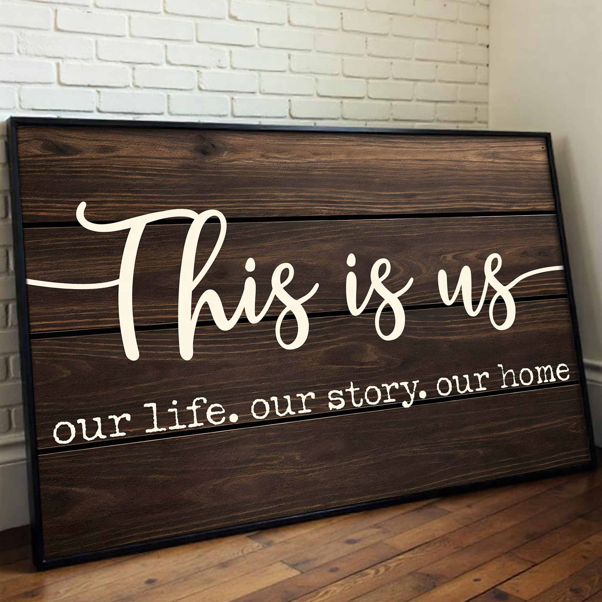 This Is Us Our Life Our Story Our Home Poster