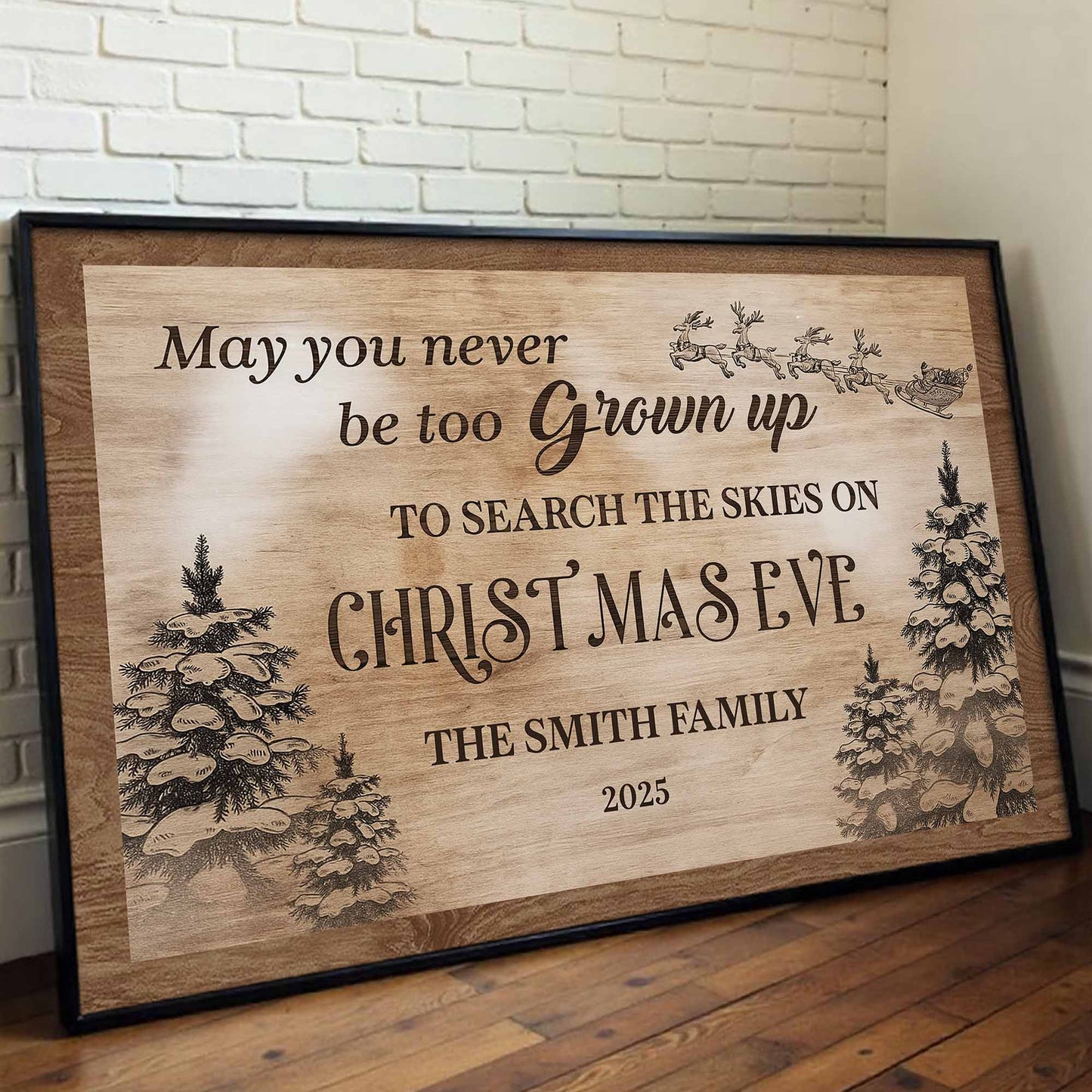 May You Never Be Too Grown Up To Search The Skies On Christmas Eve