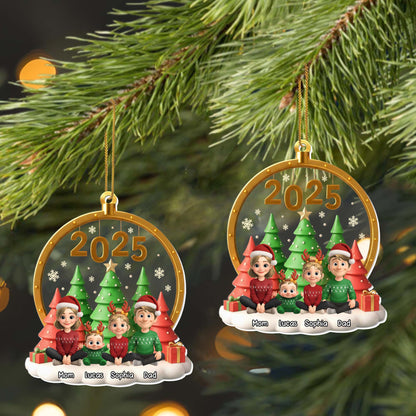 Celebrate Your Family's Unique Christmas Spirit Ornament