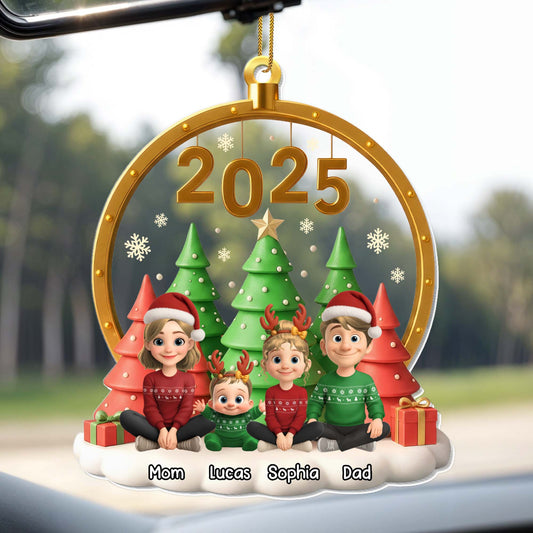 Celebrate Your Family's Unique Christmas Spirit Ornament