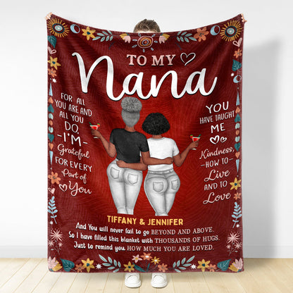 To My Mom - Gift For Mother - Personalized Fleece Blanket, Sherpa Blanket