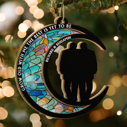 Till Our Last Breath - Personalized Suncatcher Ornament