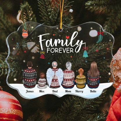 Family Forever - Personalized Family Ornament