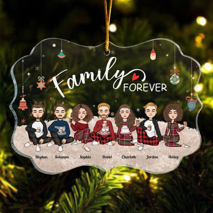 Family Forever - Personalized Acrylic Ornament