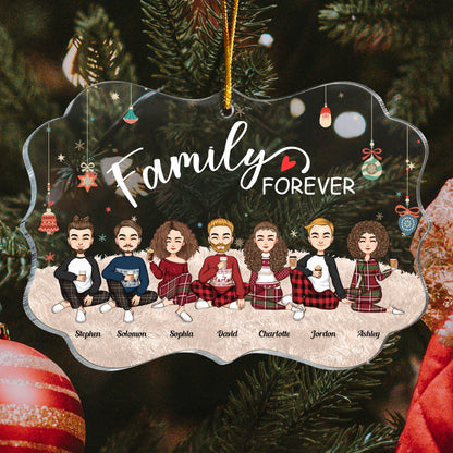 Family Forever - Personalized Acrylic Ornament