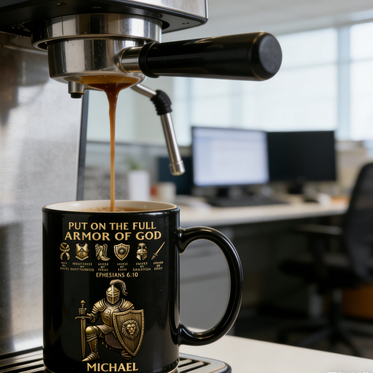 Put On The Full Amor Of God - Personalized Mug