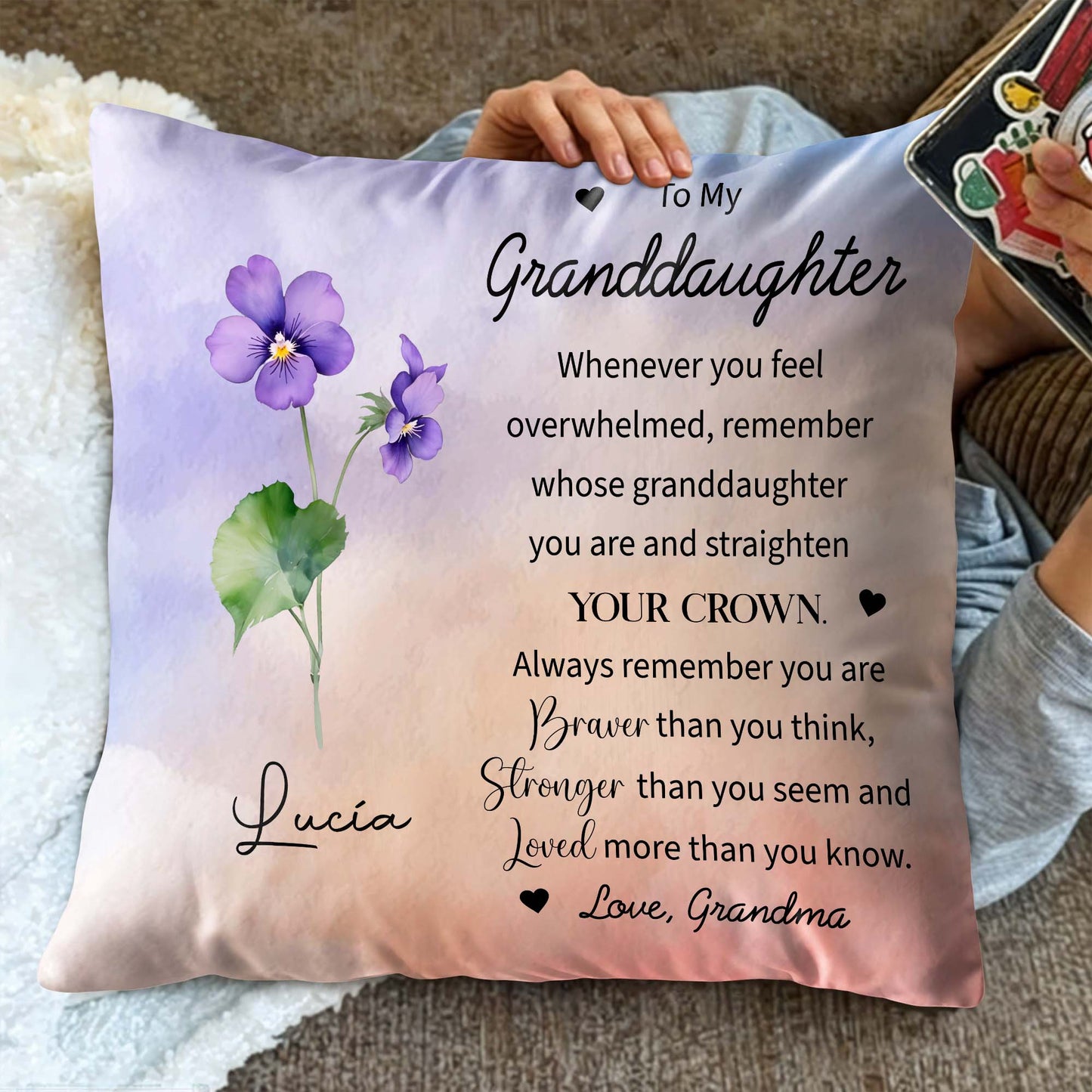 To My Granddaughter Always Remember Your Strength