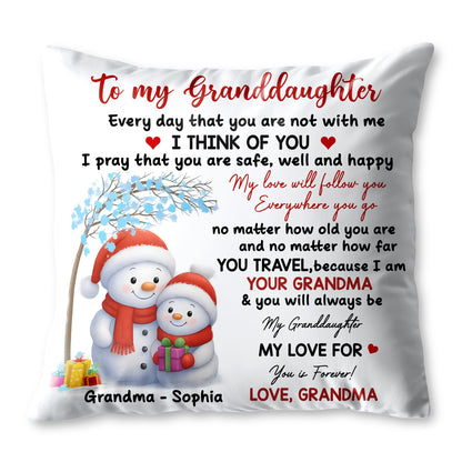 To My Granddaughter, Love And Protection Forever