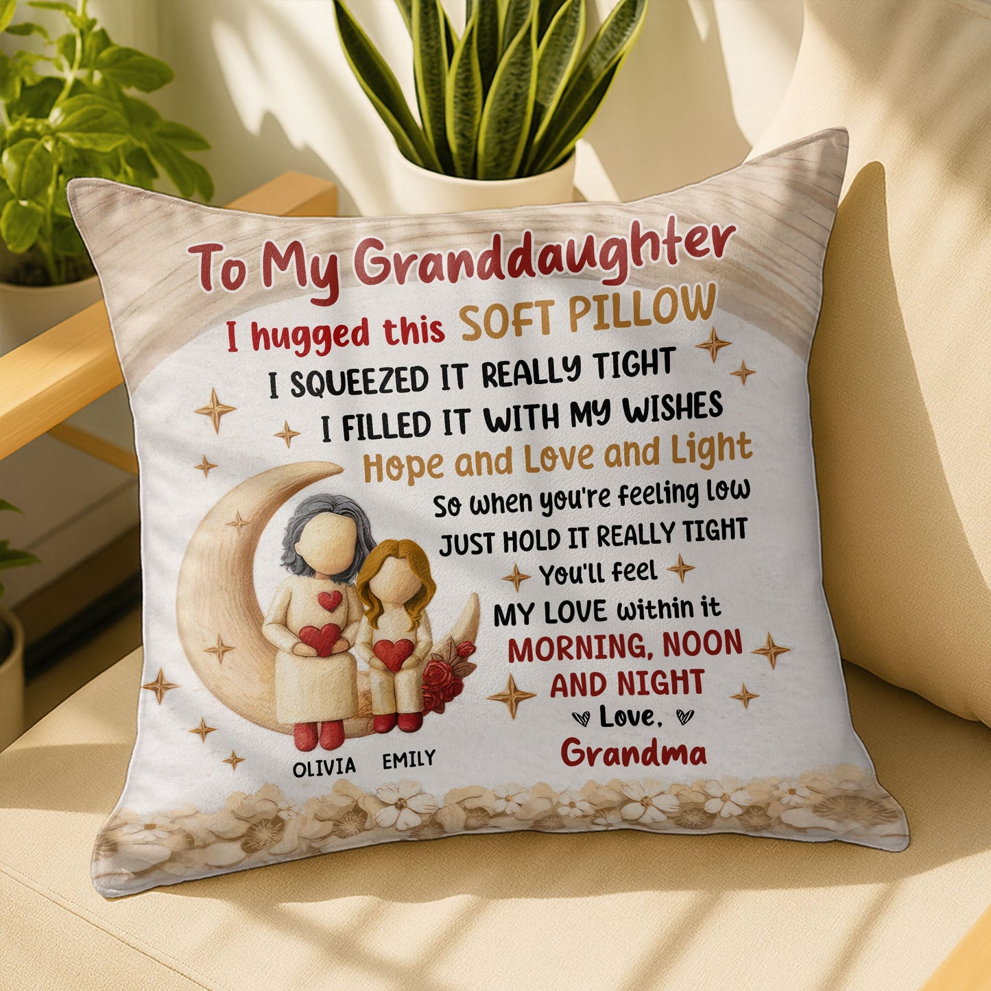 To My Granddaughter, Hope and Love and Light, Moon and Stars