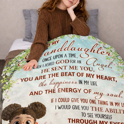 To My Granddaughter, Once Upon A Time, Glasses And Flowers