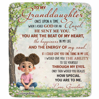 To My Granddaughter, Once Upon A Time, Glasses And Flowers