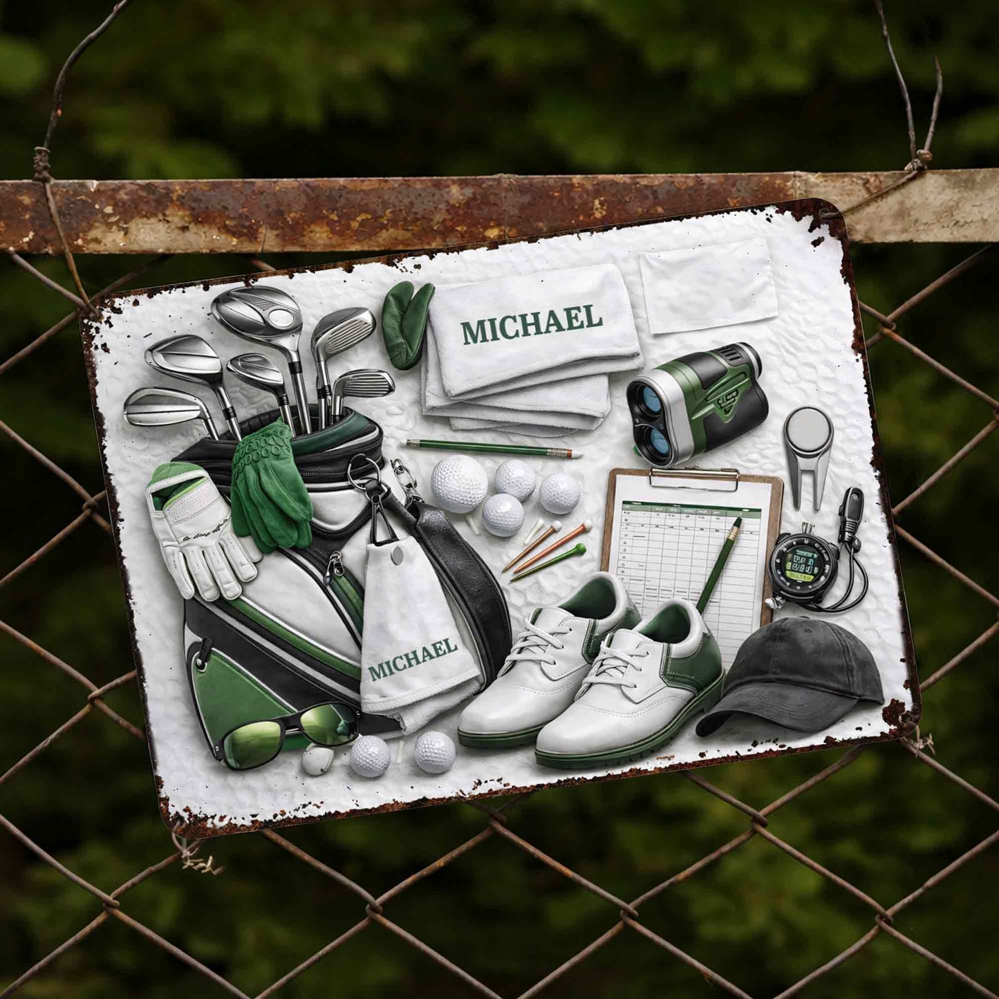 Metal Sign gift-ready design for Dad