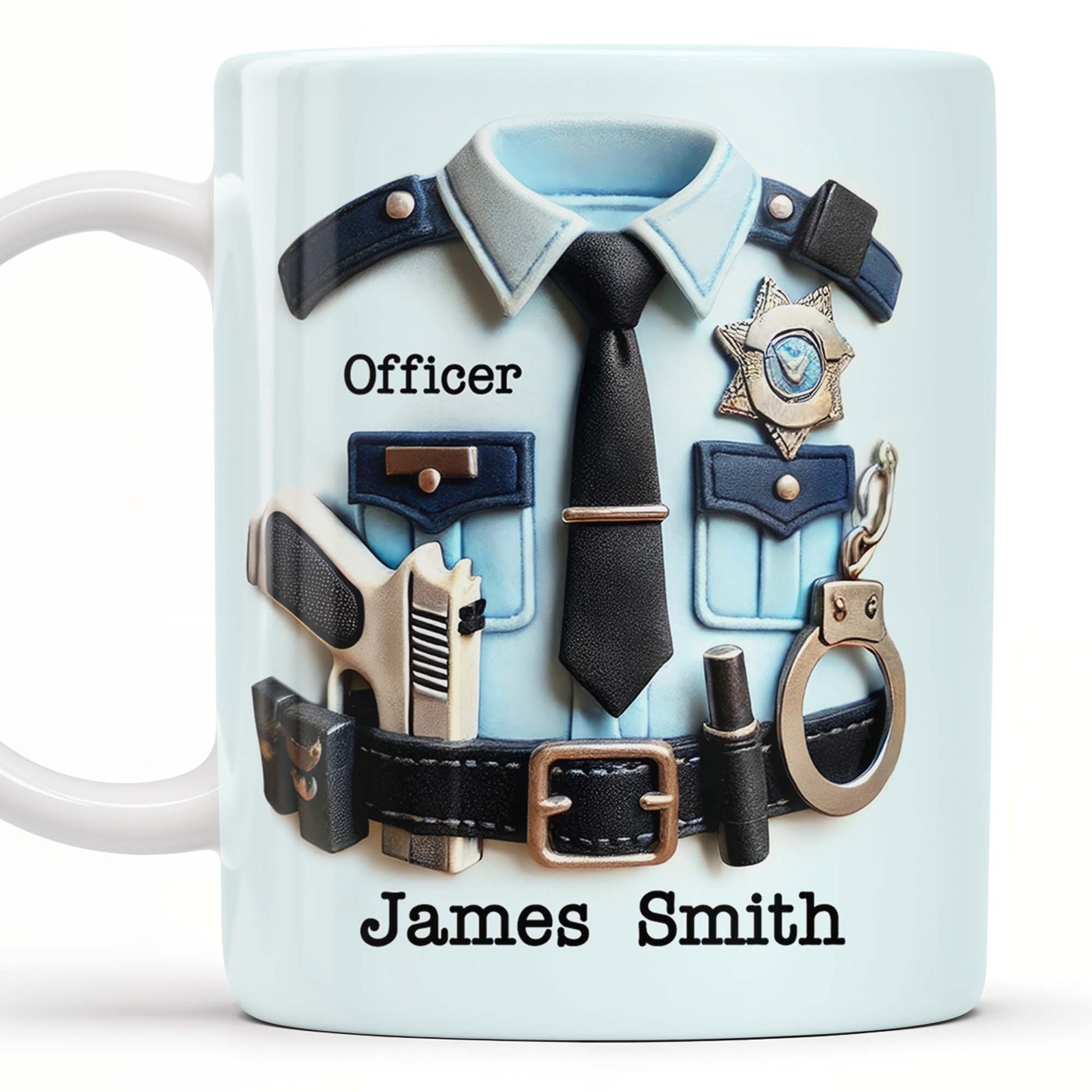 This Is What An Awesome Officer Looks Like - Personalized Custom Coffee Mug
