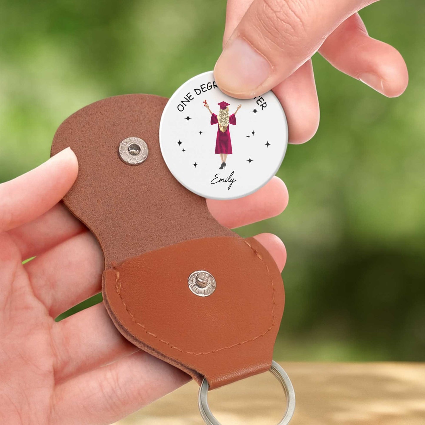 One Degree Hotter, Graduation Cap And Diploma