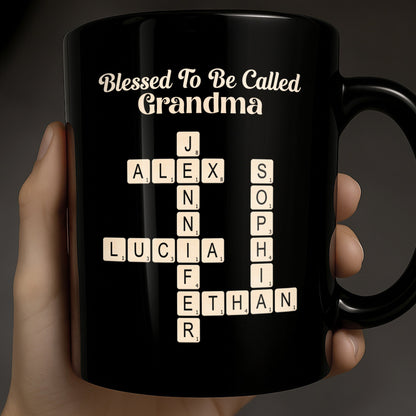 Blessed To Be Called Grandma Crossword Design