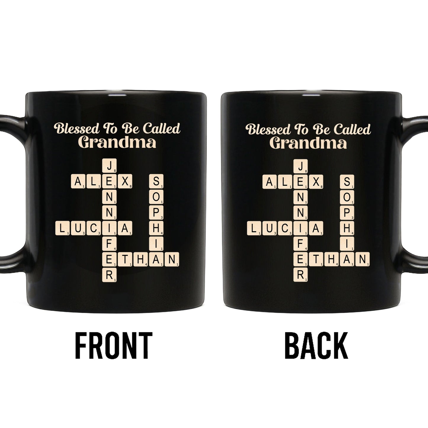 Blessed To Be Called Grandma Crossword Design