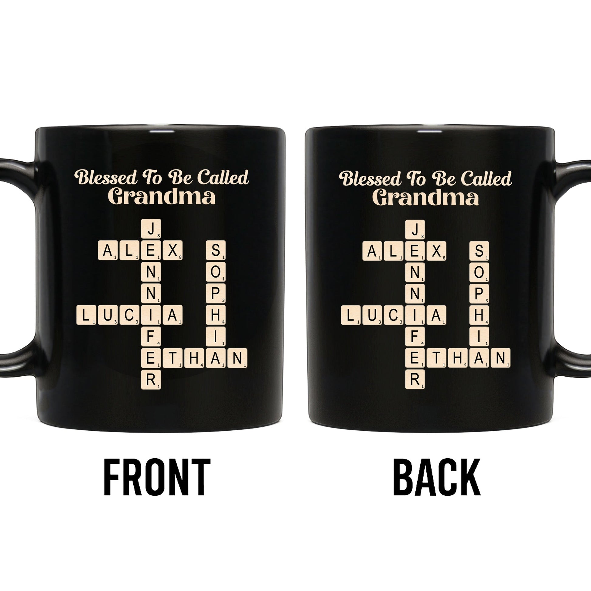 Blessed To Be Called Grandma Crossword Design