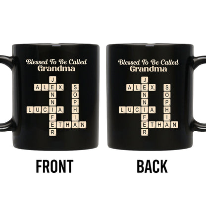 Blessed To Be Called Grandma Crossword Design