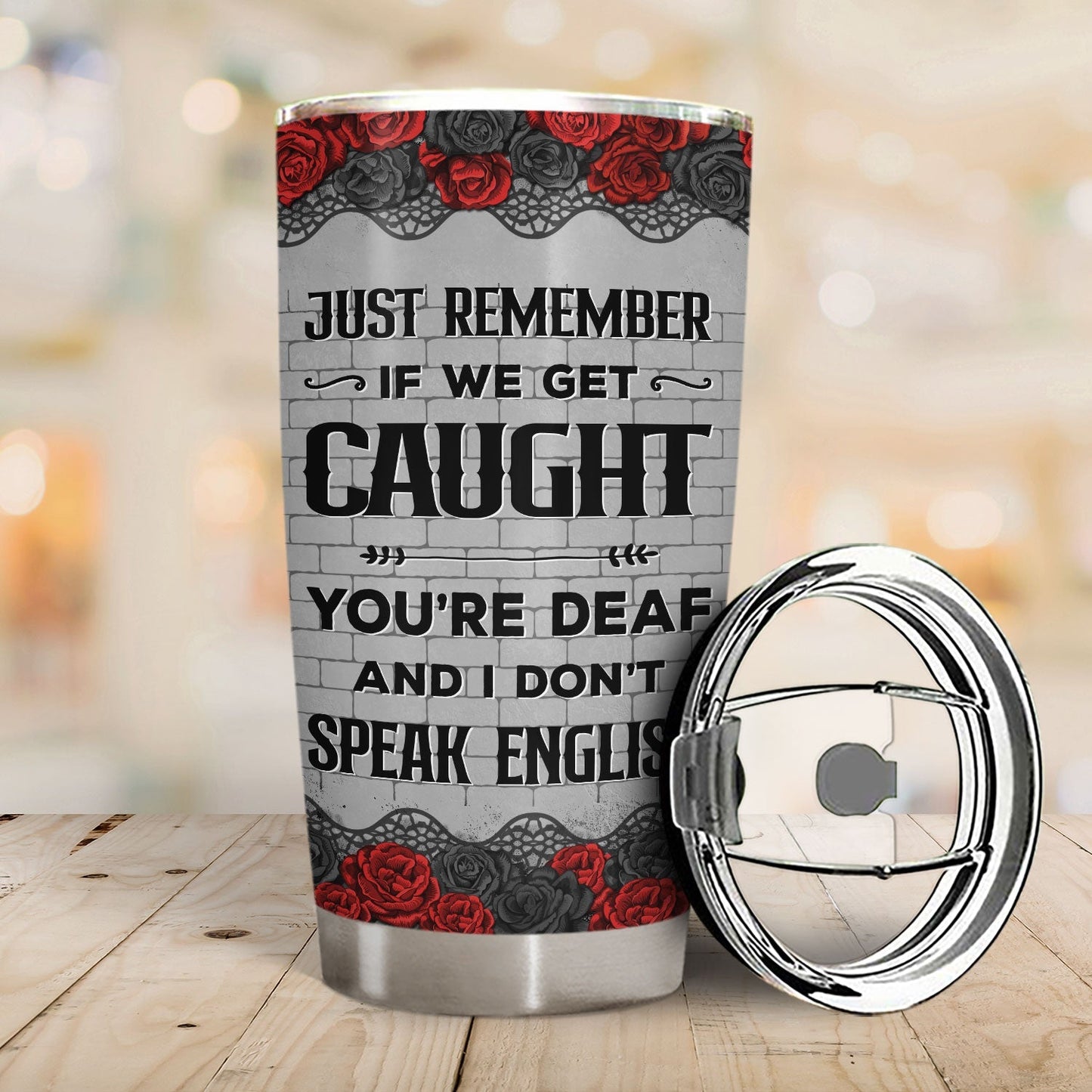 Custom Bestie Tumbler – Partners In Crime If We Get Caught (Perfect Gift!)