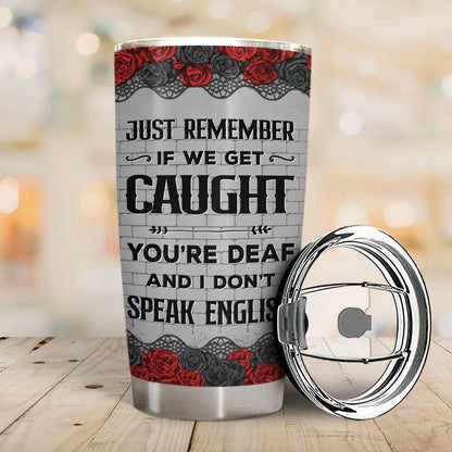 Custom Bestie Tumbler – Partners In Crime If We Get Caught (Perfect Gift!)