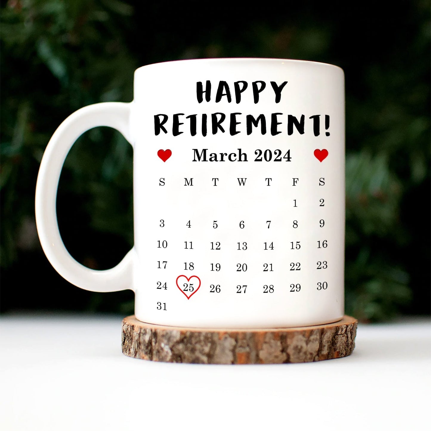 Happy Retirement Personalized Mug - Custom Gift for Retiree