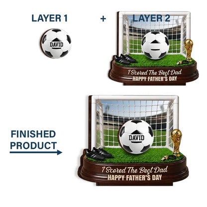 Plaque gift-ready design for Dad
