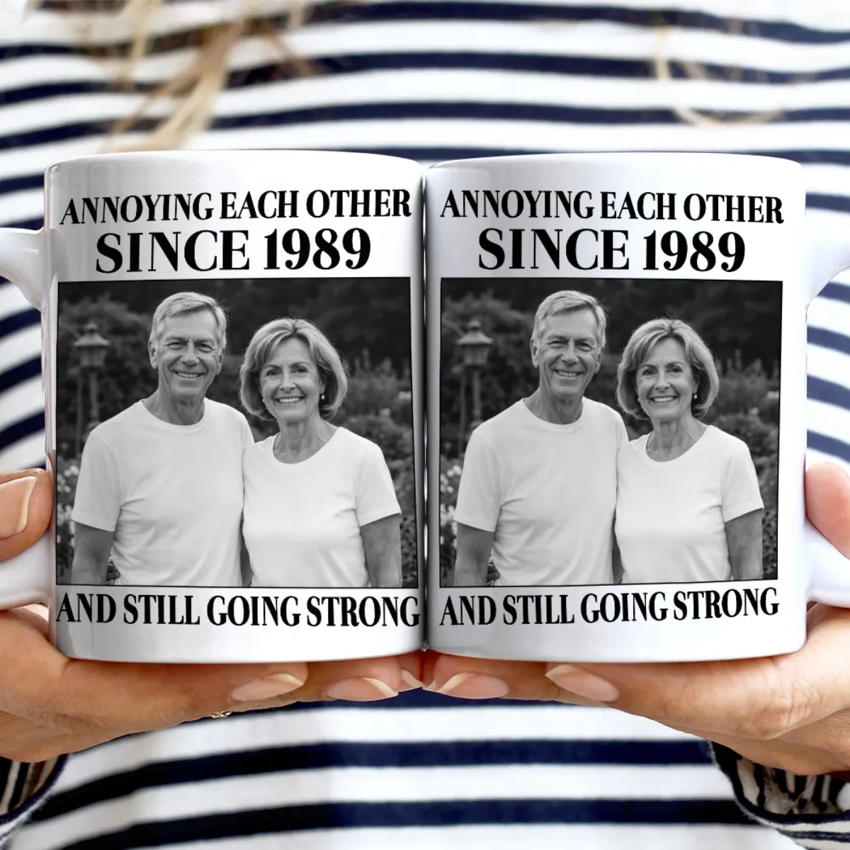 Annoying Each Other Since - Personalized Vintage Mug