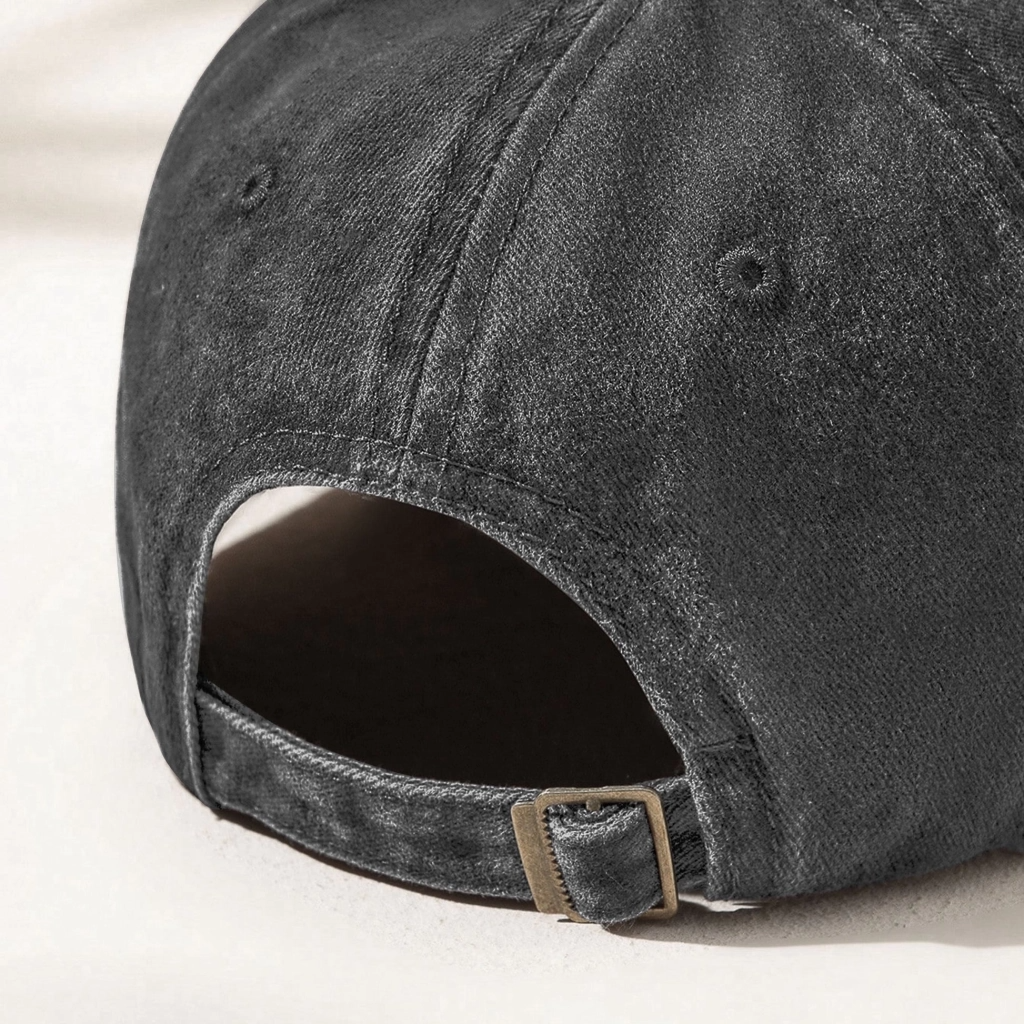 My Favorite People Call Me Papa - Personalized Vintage Washed Denim Cap