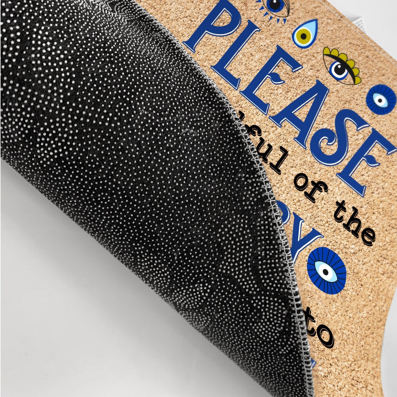 Please Be Mindful Of The Energy You Bring Into This Space - Personalized Doormat