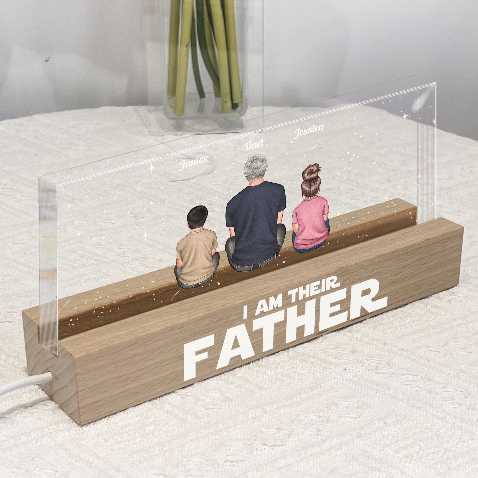 3D Led Light detail view for Dad