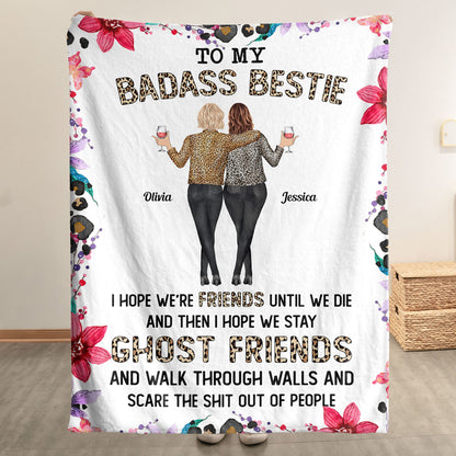 Personalized Blanket - Friends Till The End - The Perfect Friendship Gift