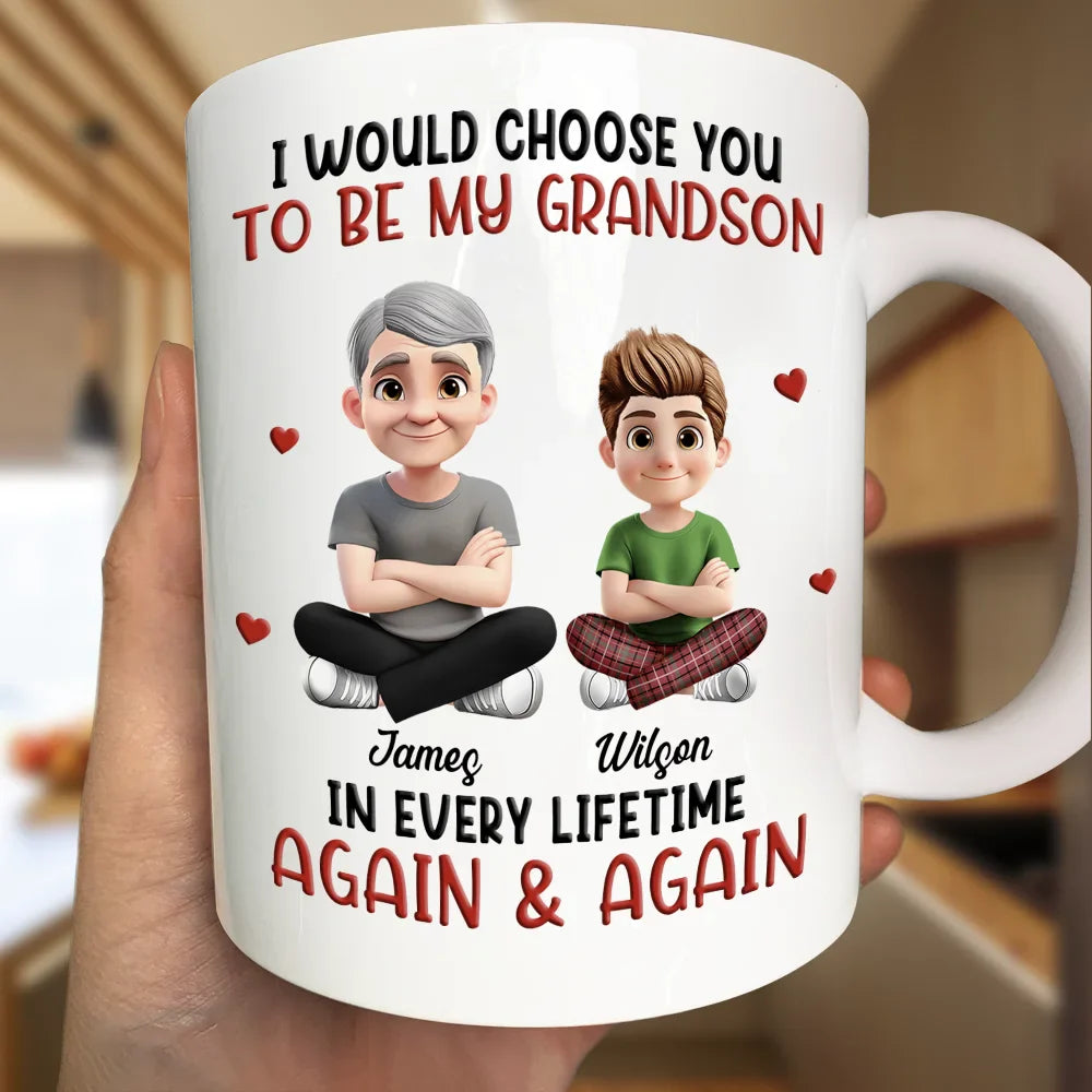I Would Choose You To Be My Daughter - Personalized Mug