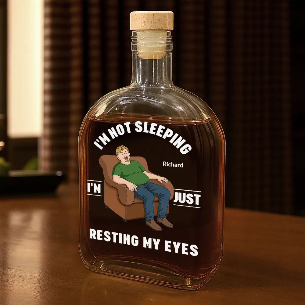 Personalized Whiskey Bottle personalization view for Dad