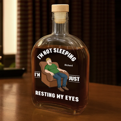 Personalized Whiskey Bottle personalization view for Dad