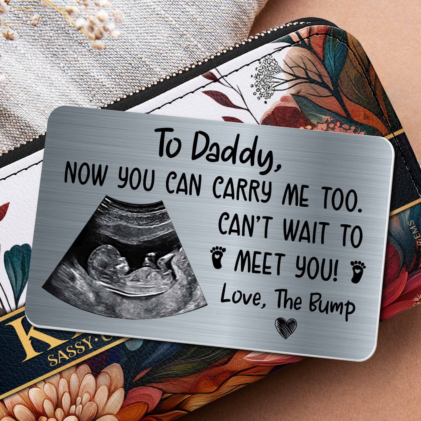 Wallet Card gift-ready design for Dad