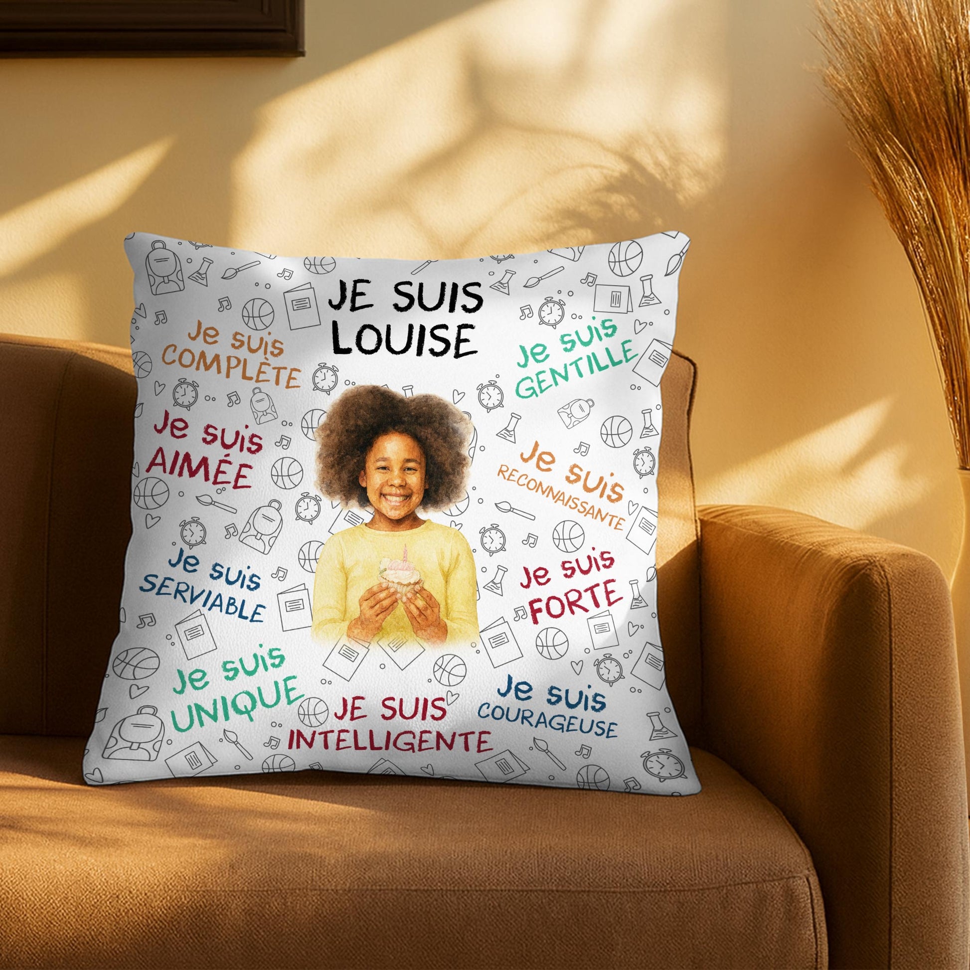 Je Suis Complet, Je Suis Aim¨¦, Unique Pillow Design