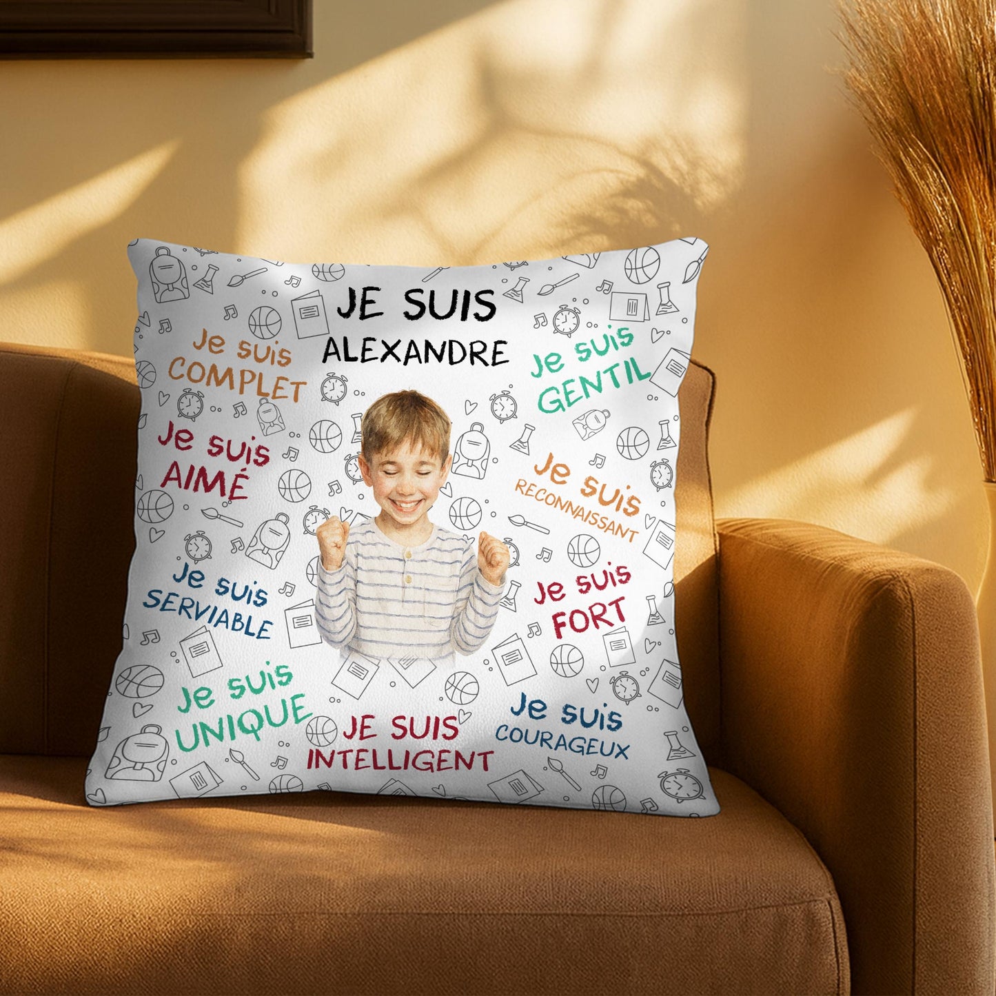 Je Suis Complet, Je Suis Aim¨¦, Unique Pillow Design