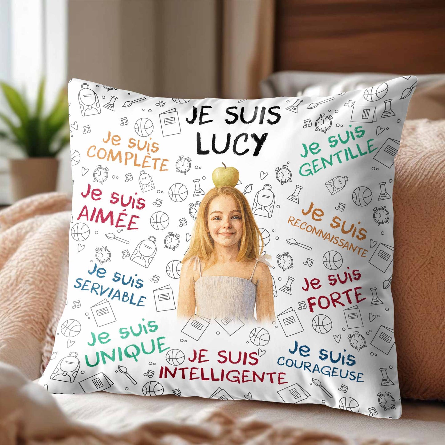 Je Suis Complet, Je Suis Aim¨¦, Unique Pillow Design
