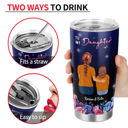 For My Brave Daughter: ‘Braver Than You Believe‘ - Personalized Tumbler