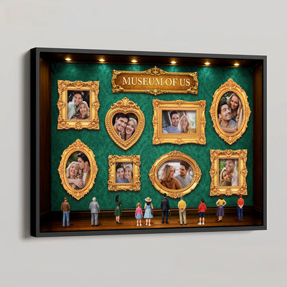 Museum Of Us - Personalized Custom Photo Poster / Canvas