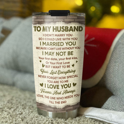 Cant Live Without You - Personalized Custom Tumbler