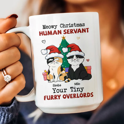 Meowy Christmas - Personalized Mug