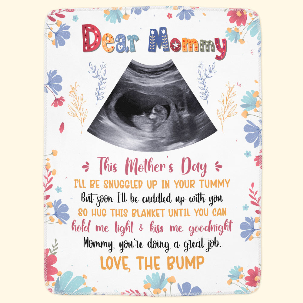 Mommy You're Doing A Great Job - Personalized New Mom Blanket